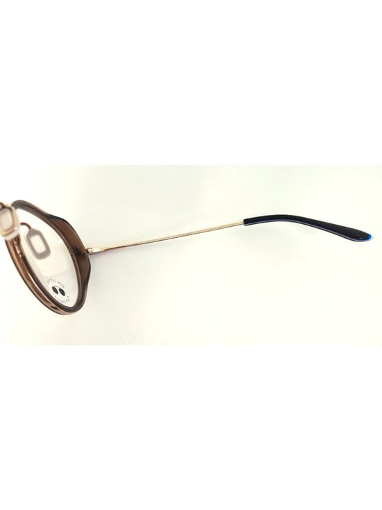 Vuarnet Sun Clip-On VD1808 003 50mm Stainless Steel Titanium Round Sunglasses main image 4